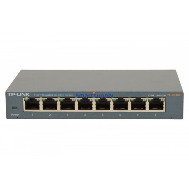 8-Port 10/100/1000Mbps Desktop Switch TL-SG108