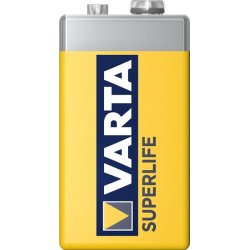 Varta Superlife 9V Engangsbatteri Zink-Carbon