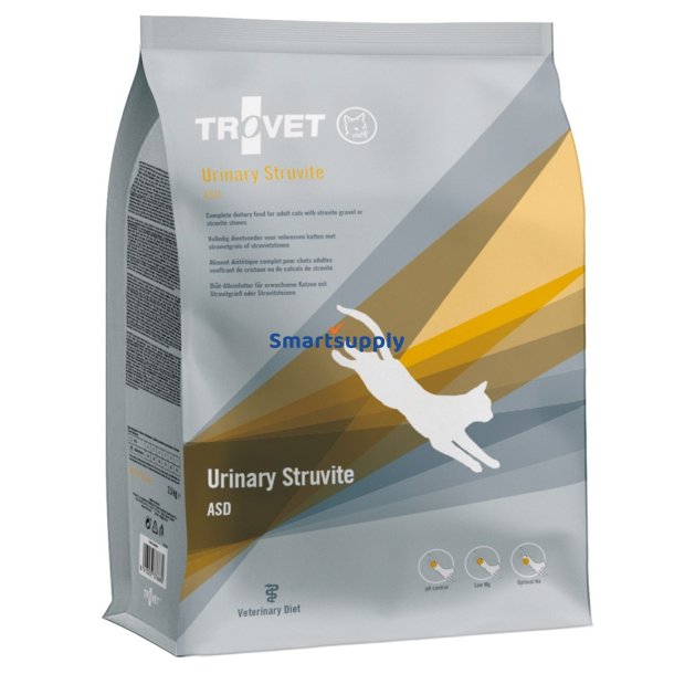 Trovet Urinary Struvite Asd - Trfoder Til Kat - 2,5 Kg