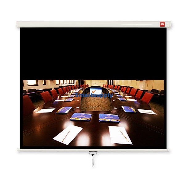 Manuel V�gsk�rm Biograf 200 / 16:9 / 190x107cm / Mat Hvid