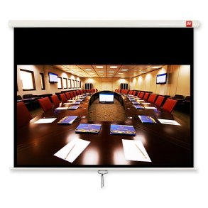Manuel V�gscreen Biograf 240 / 16:9 / 230x129,5cm / Mat Hvid