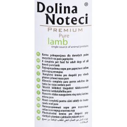 Dolina Noteci Premium Pure Lam - vdt hundefoder - 400g