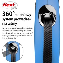 Flexi New Classic Fleksibel hundesnor 5 m