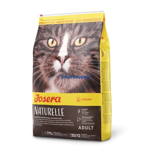Josera Cat NATURELLE Adult Sterilised rred - foder til steriliserede katte - 10 kg
