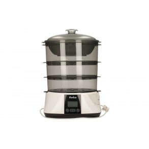 Food steamer sort-hvid PT3011