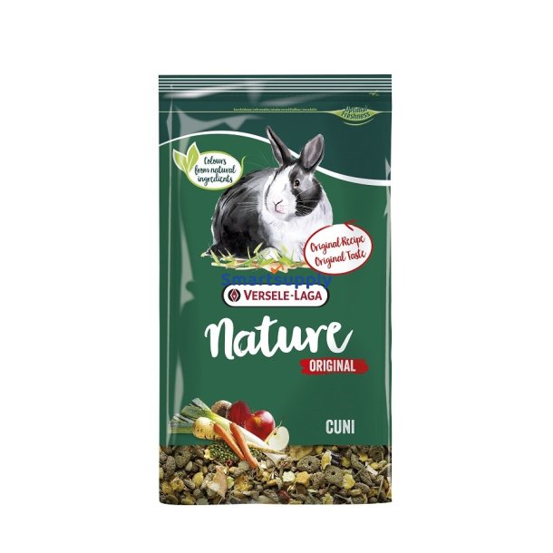 Versele Laga Nature Original Cuni - Foder Til Miniaturekaniner - 2,5 Kg