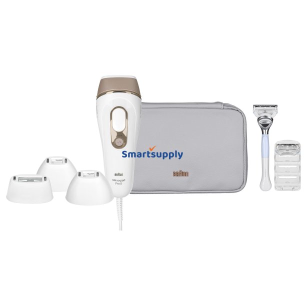 Braun Silk-Expert Pro Pl5356 Intens Pulsed Light (Ipl) Guld, Hvid