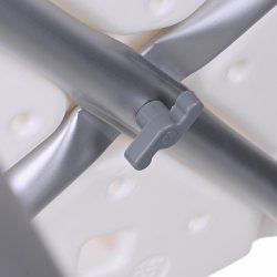 Rektangulr badetaburet med hjdejustering