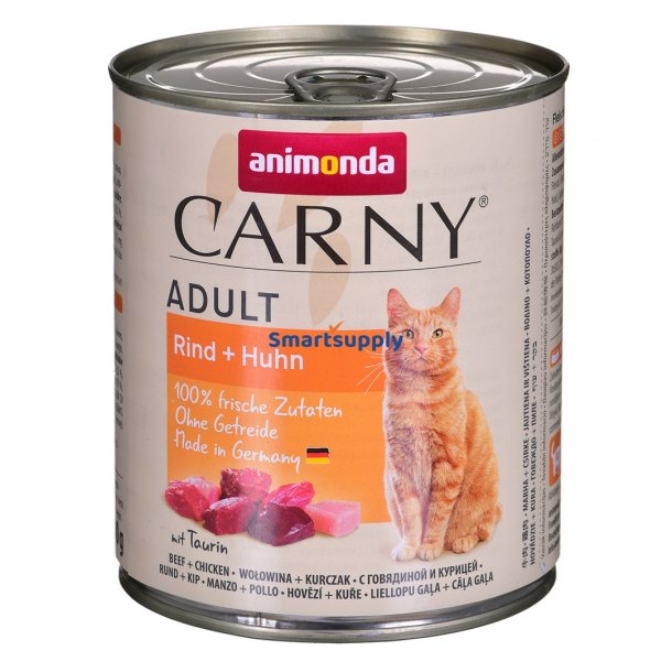 Animonda Carny Adult Oksekd Med Kylling 800 G