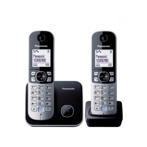 KX-TG6812 Dect/Svarte