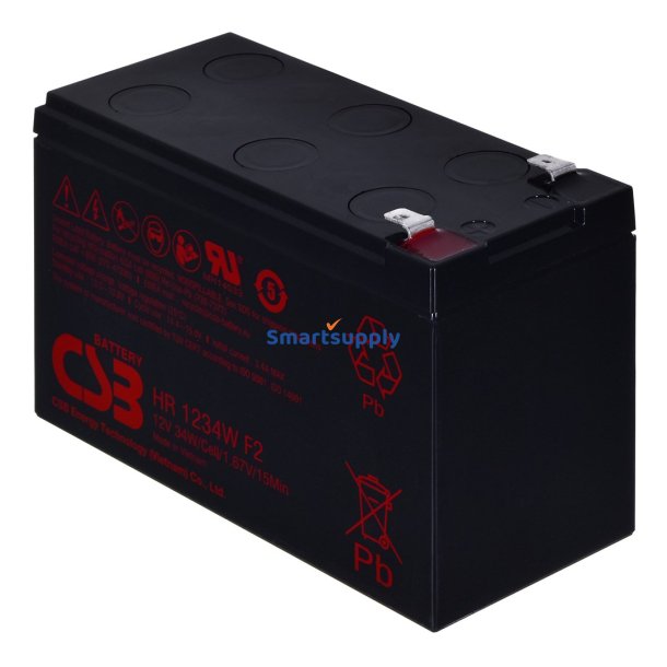 Hitachi Batteri Hr1234wf2 Csb 9Ah 12V