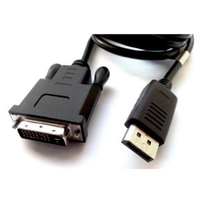 KABEL DISPLAYPORT TIL DVI 1,8M; Y5118BA