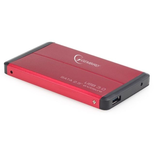 Ekstern HDD Enclosure 2.5" USB 3.0 R�d