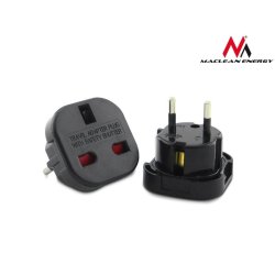 Str�mforsyningsadapter EU UK MCE72 Maclean