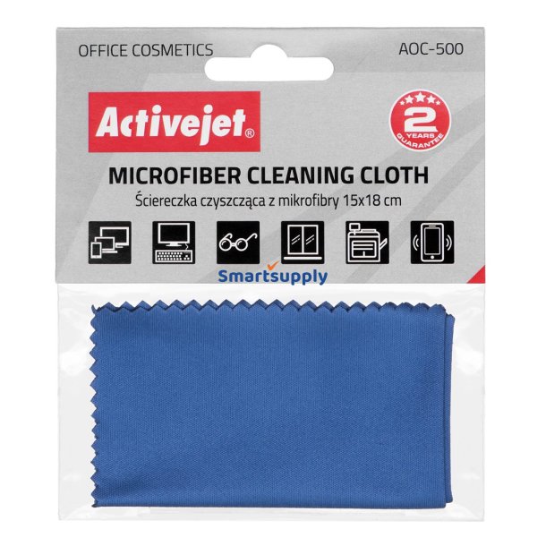 Activejet Aoc-500 Microfiber Rengringsklud 15X18cm