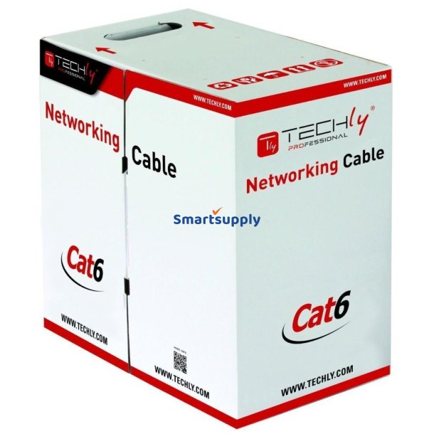 Techly Itp9-Ris-0305 Netvrkskabel Gr 305 M Cat 6 S/Ftp