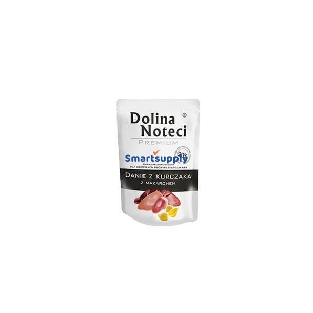 Dolina Noteci Premium Kyllingeret Med Nudler - Vdfoder Til Hunde - 300G