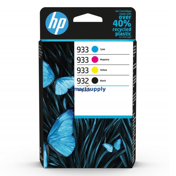 Rabat HP 932 / 933 BCMY 4 stk blkpatron 20,5ml original