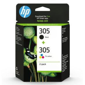 HP 305 Sort + Farve blkpatron 4ml original