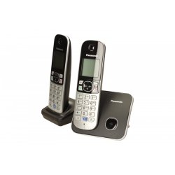 KX-TG6812 Dect/Svarte
