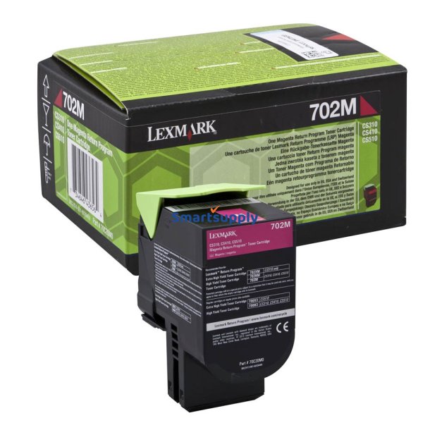 Lexmark CS310/410/510 Magenta toner 1.000 sider original