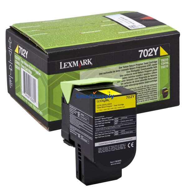 Lexmark CS310/410/510 Gul toner 1.000 sider original