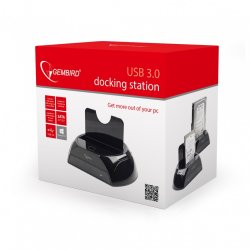 Dockingstation til HDD SATA 2.5" + 3.5" USB 3.0