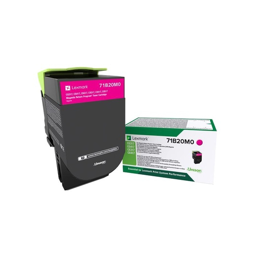 Lexmark CS317/417/517 Magenta toner 2.300 sider original