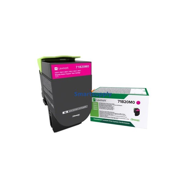 Lexmark CS317/417/517 Magenta toner 2.300 sider original