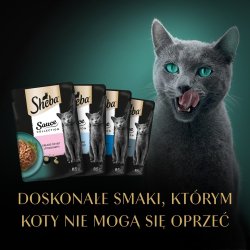 Sheba Sauce Collection Fiskesmagssamling - Vdfoder Til Katte - 40X85 G