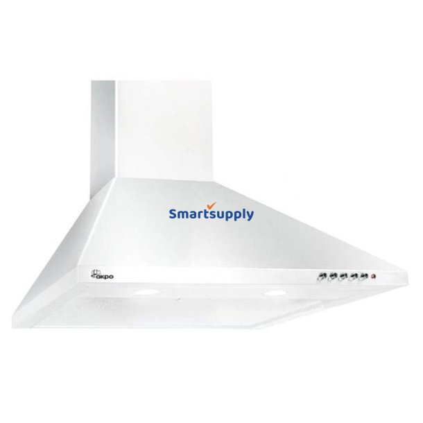 Akpo WK-4 Classic Eco 60 Skorstenshtte Hvid