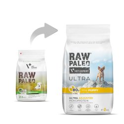 RAW PALEO Ultra Mini Puppy Kalkun - t�rfoder til hvalpe - 2 kg