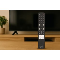 Savio Rc-15 Universal/Erstatning For Tcl Smart Tv Fjernbetjening Ir Trdls Tryk P Knapper