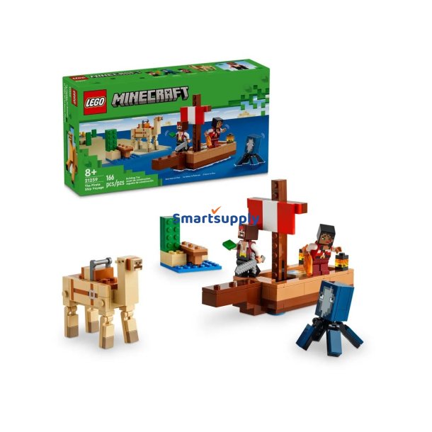 Lego Minecraft 21259 Piratskibsrejsen