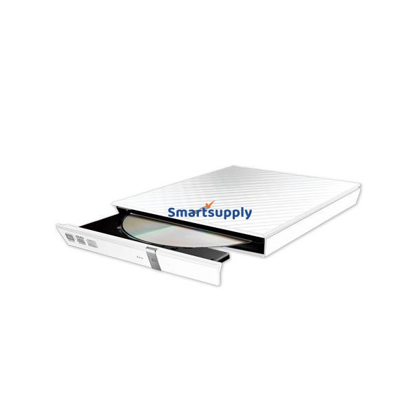 Ekstern DVD-br�nder SDRW-08D2S-U Lite Slim USB Hvid