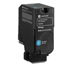 Lexmark CS720/725/CX725 Cyan toner 3.000 sider original