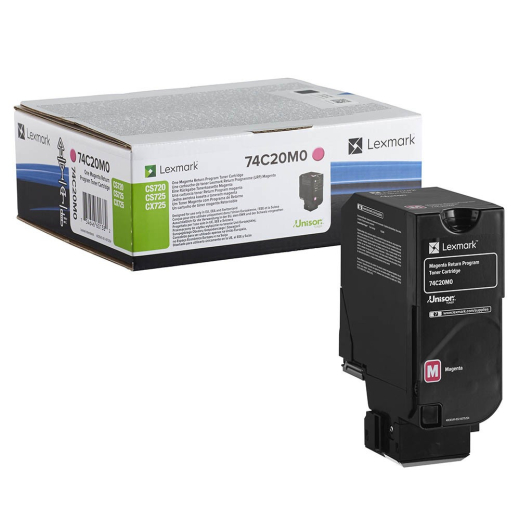 Lexmark CS720/725/CX725 Magenta toner 7.000 sider original