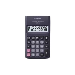 CASIO HL-815L-BK BOX lommeregner, 8-cifret, 69,5x118mm, sort