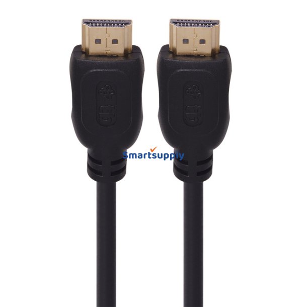 HDMI Kabel v 1.4 1,8m. forgyldt