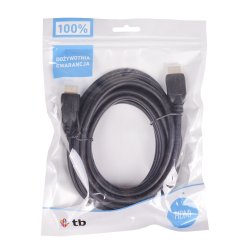 HDMI Kabel v 1.4 forgyldt 3m.