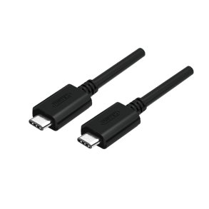 KABEL USB TYP-C TIL USB TYP-C; 1m; Y-C477BK