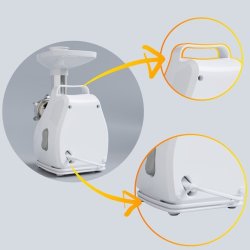 Smapp 490,8 Hakker 2200 W Hvid