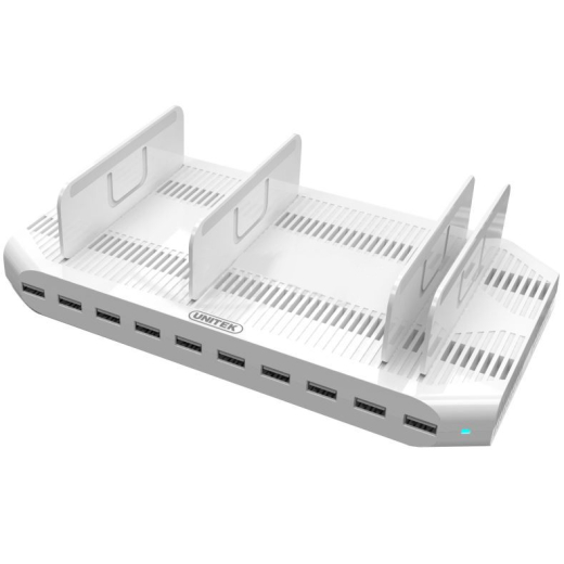 USB DOCKING 10xUSB 2,4A, 96W; Y-2172