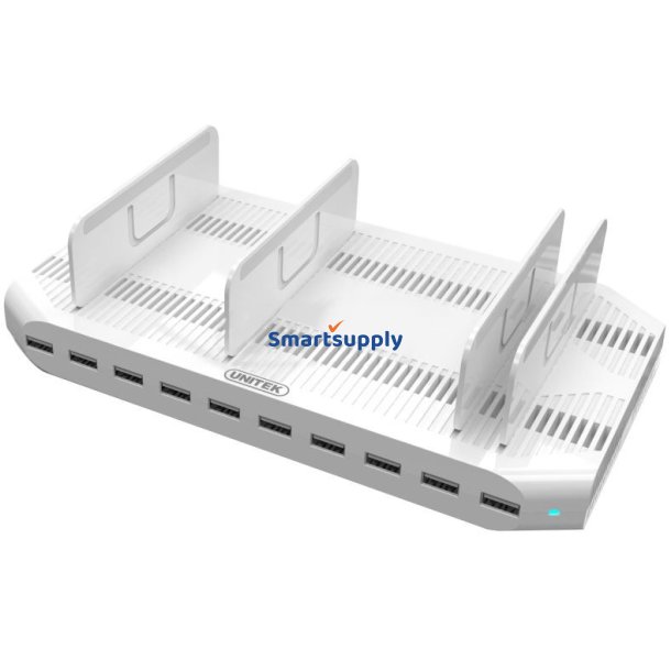 USB DOCKING 10xUSB 2,4A, 96W; Y-2172