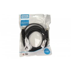 HDMI Kabel v 1.4 forkrommet 5 m.