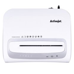 Makuleringsmaskine Activejet Ash-1602M, P-5, 28 L, 2X14 Mm Strimler, Hvid