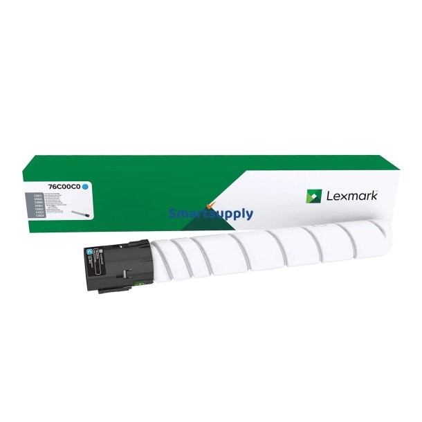 Lexmark 76C00C0 Cyan toner 11.500 sider original