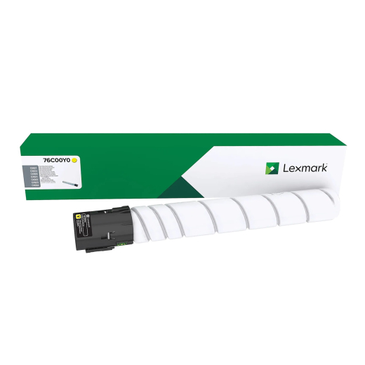 Lexmark 76C00Y0 Gul toner 11.500 sider original