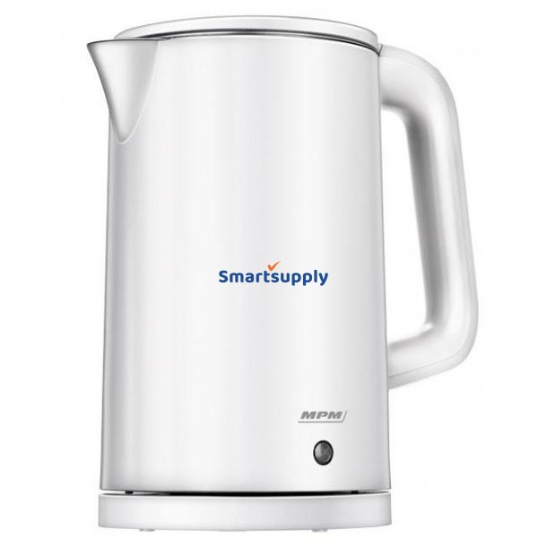 MPM Ledningsfri kedel MCZ-105, hvid, 1,7 l