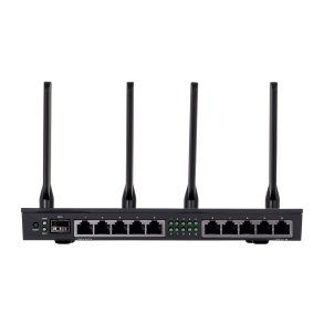 Mikrotik RB4011iGS+5HacQ2HnD-IN trdls router Gigabit Ethernet Dual-band (2,4 GHz / 5 GHz) Sort